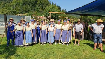 Kosci in grabljice v Dragomerju