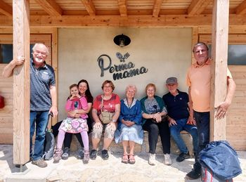 Obisk študijskega krožka na posestvu Perma mama