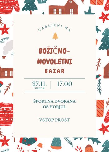 Vabljeni na božično - novoletni bazar