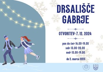 Vabljeni na odprtje drsališča v Gabrjah