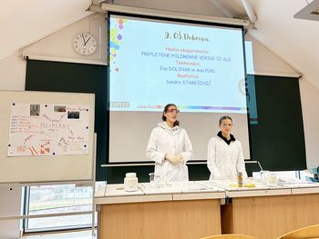 Zlato priznanje na državnem tekmovanju iz kemijskega poskusa