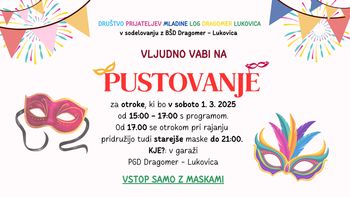 Vabljeni na pustovanje!