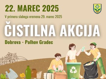Vabljeni na občinsko čistilno akcijo