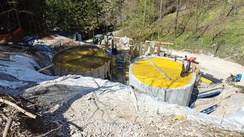 Gradnja vodovoda Koti