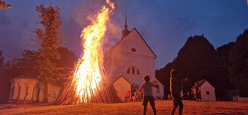 Maša za domovino in kresovanje