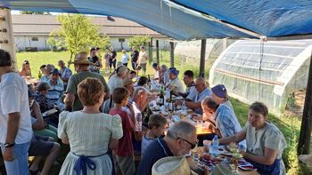 Poletna prireditev »Kosci in grabljice«
