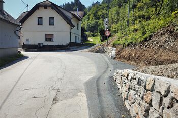 Razširitev Zalarjeve ceste pri nekdanji Pekarni Piškotek