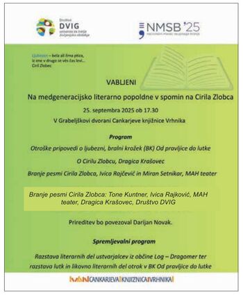 Literarno popoldne Literarno popoldne