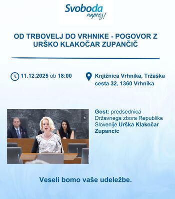 Pogovor z Urško Klakočar Zupančič