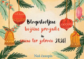 Voščilo Našega časopisa