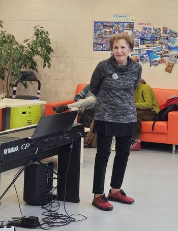 Odprtje nove likovne razstave v Centru starejših Horjul