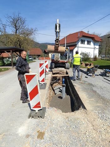 Zaključna dela na vodovodu Koti
