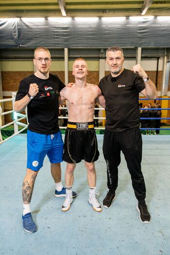 Fight Club Vrhnika na boksarskem spektaklu Jeklena pest!