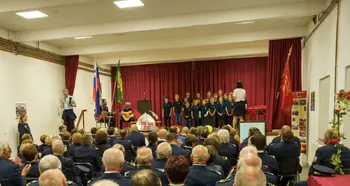 Florjanova maša na Logu in praznovanje             105-letnice PGD Log