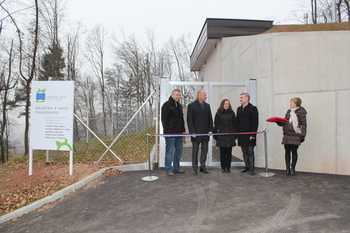 Vodohran že priklopljen na omrežje Vodohran že priklopljen na omrežje