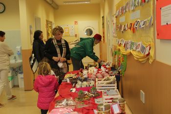 V vrtcu pripravili praznični bazar