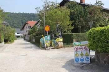 Pred gradnjo v nabiralnikih obvestilo Pred gradnjo v nabiralnikih obvestilo