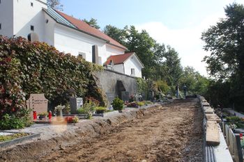 Prva faza prenove pokopališča skoraj končana