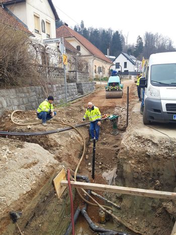 Končan podboj pod avtocesto