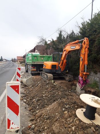 Nadaljuje se gradnja kanalizacije