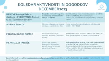 Sprejet je nov letni načrt Starosti prijazne občine Log–Dragomer
