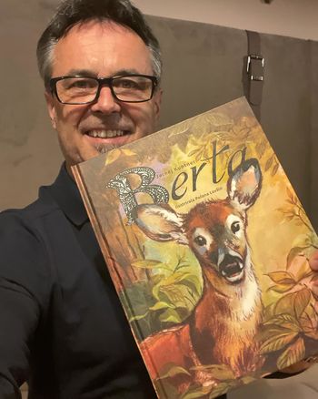 Jernej Kuntner o svoji novi slikanici