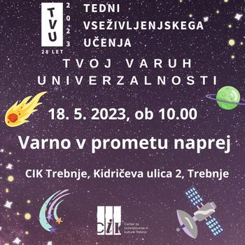Delavnica Varno v prometu naprej