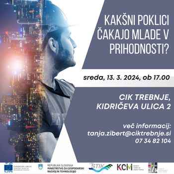 Predavanje Kakšni poklici čakajo mlade v prihodnosti?