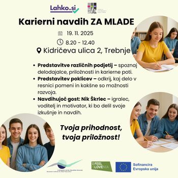 Karierni navdih za mlade Karierni navdih za mlade