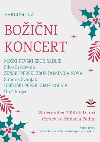 BOŽIČNI KONCERT ZBOROV