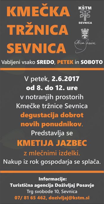 KMEČKA TRŽNICA V SEVNICI 