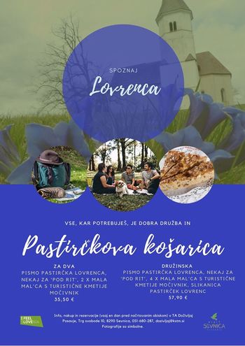 Vabljeni v Sevnico; spoznajte Lovrenca s pastirčkovo košarico v roki 