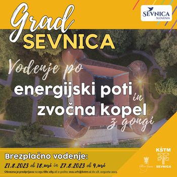 Vodenje po energijski poti in zvočna kopel z gongi