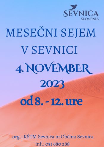 Mesečni sejem v Sevnici