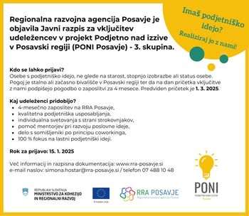 Podjetno nad izzive v posavski regiji – PONI Posavje in 11 edinstvenih podjetniških zgodb