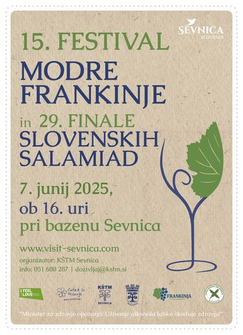 15. Festival modre frankinje in 29. FInale slovenskih salamiad