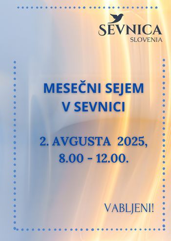 Mesečni sejem v Sevnici