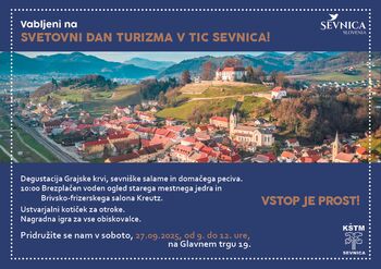 Svetovni dan turizma v TIC Sevnica