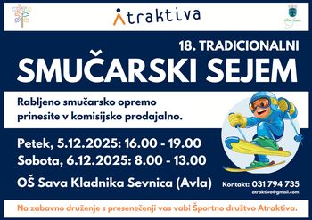 18. tradicionalni SMUČARSKI SEJEM