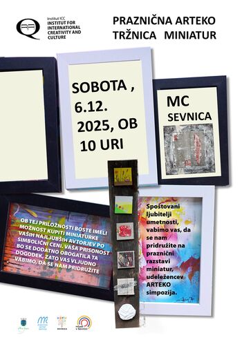 Praznična ARTEKO TRŽNICA MINIATUR 2025 Praznična ARTEKO TRŽNICA MINIATUR 2025