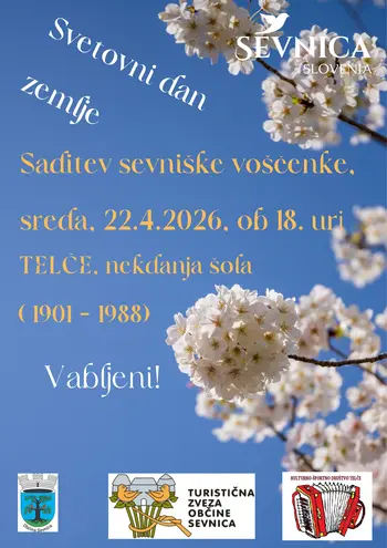 Svetovni dan zemlje, saditev sevniške voščenke na Telčah