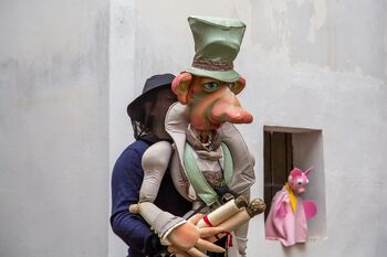 Tradicionalna obeležitev svetovnega dneva         lutk na Gradu Sevnica