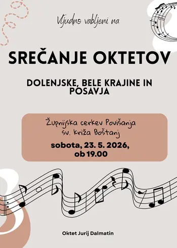 Srečanje oktetov Dolenjske, Bele krajine in Posavja