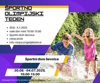 Športno olimpijski teden 2025