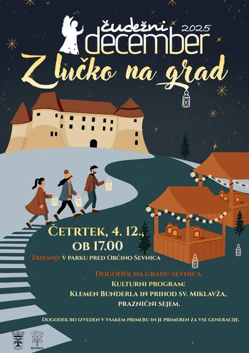 Pohod z lučko na grad