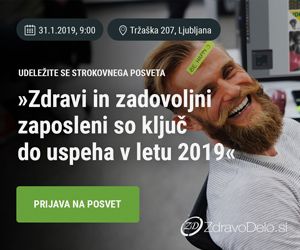 Zdravi in zadovoljni zaposleni, so ključ do uspeha v letu 2019! 