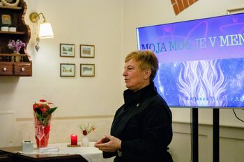 Moj steber moči – večer z Marjanco Trščinar Antić 