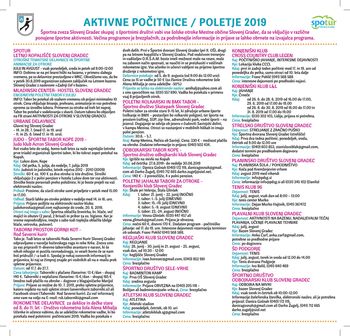 AKTIVNE POČITNICE- POLETJE 2019