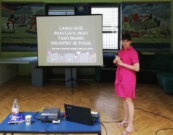 Predavanje avtorice Petre Strelec v MC Sevnica 