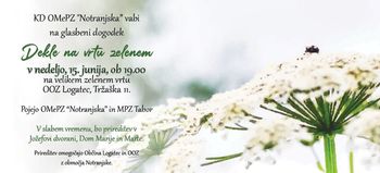 Dekle na vrtu zelenem